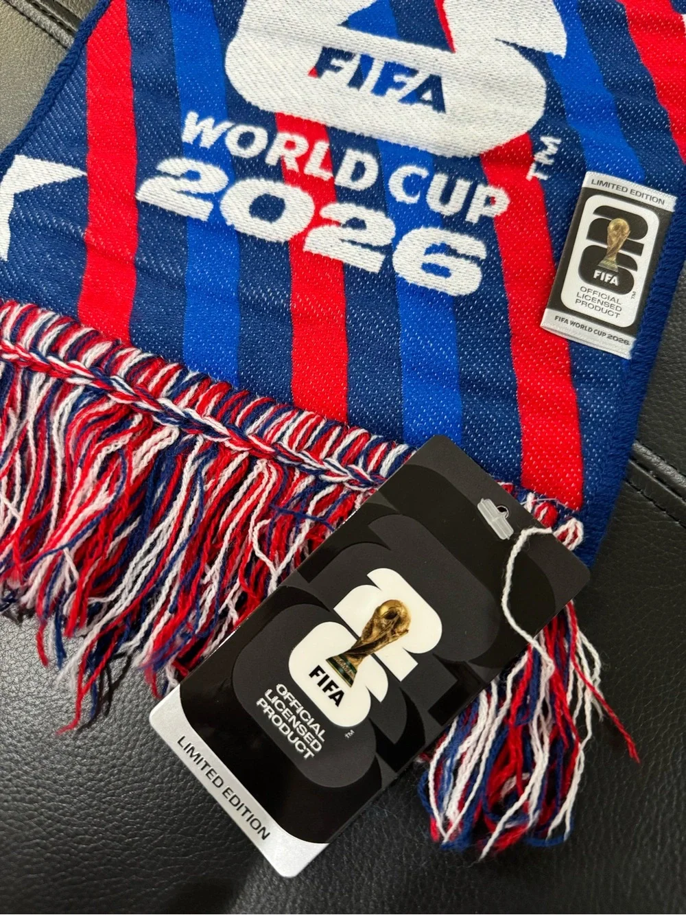 NWT FIFA World Cup 2026 Brazil and Norway Match Day Scarf